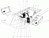 Mähdecks 30555 - Toro 52" Side Discharge Mower, Groundsmaster 200 Series (SN: 6000001 - 6999999) (1986) Spareparts ENGINE SHIELD KIT MODEL #30563