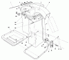 Mähdecks 30555 - Toro 52" Side Discharge Mower, Groundsmaster 200 Series (SN: 6000001 - 6999999) (1986) Spareparts GRASS COLLECTION SYSTEM MODEL NO. 30557 (FOR CUTTING UNIT MODEL 30555) #3