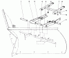 Mähdecks 30555 - Toro 52" Side Discharge Mower, Groundsmaster 200 Series (SN: 6000001 - 6999999) (1986) Spareparts V-PLOW INSTALLATION KIT MODEL NO. 30755 (OPTIONAL)