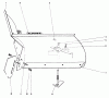 Mähdecks 30555 - Toro 52" Side Discharge Mower, Groundsmaster 200 Series (SN: 6000001 - 6999999) (1986) Spareparts V-PLOW MODEL NO. 30750 (OPTIONAL)