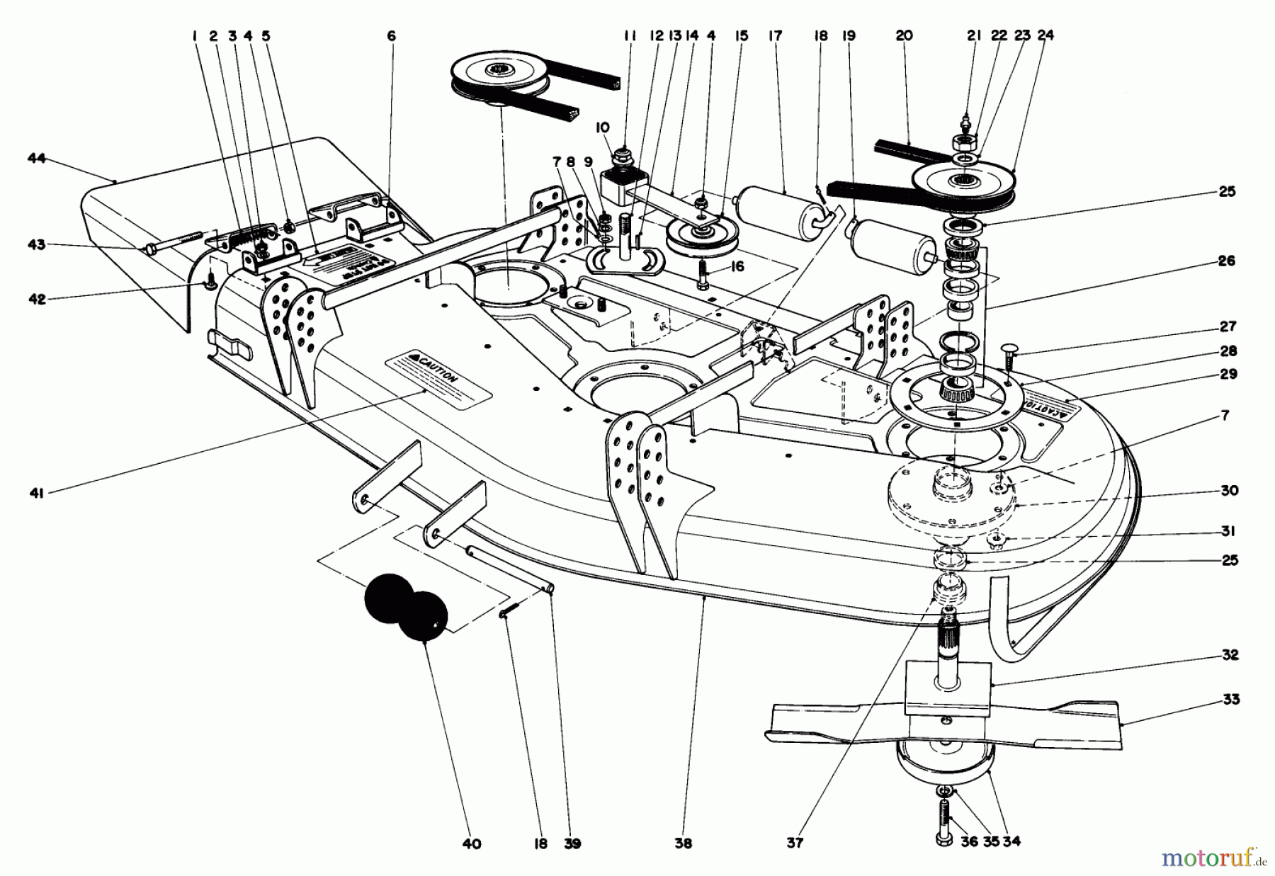  Mähdecks 30575 - Toro 72