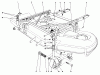 Mähdecks 30555 - Toro 52" Side Discharge Mower, Groundsmaster 200 Series (SN: 7000001 - 7999999) (1987) Spareparts CUTTING UNIT MODEL NO. 30555 #2