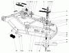 Mähdecks 30555 - Toro 52" Side Discharge Mower, Groundsmaster 200 Series (SN: 7000001 - 7999999) (1987) Spareparts CUTTING UNIT MODEL NO. 30568 #1