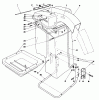 Mähdecks 30555 - Toro 52" Side Discharge Mower, Groundsmaster 200 Series (SN: 7000001 - 7999999) (1987) Spareparts GRASS COLLECTOR MODEL NO. 30558 (OPTIONAL) #3