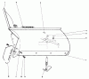 Mähdecks 30555 - Toro 52" Side Discharge Mower, Groundsmaster 200 Series (SN: 7000001 - 7999999) (1987) Spareparts V-PLOW MODEL NO. 30750 (OPTIOANL)