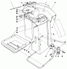 Mähdecks 30575 - Toro 72" Side Discharge Mower (SN: 800001 - 899999) (1988) Spareparts GRASS COLLECTOR MODEL NO. 30558 (OPTIONAL)