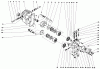Mähdecks 30562 - Toro 62" Side Discharge Mower, GM 200 Series (SN: 20001 - 29999) (1982) Spareparts TRANSMISSION ASSEMBLY 46-7240
