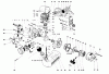 Laubbläser / Laubsauger 30940 - Toro 40cc Back Pack Blower (SN: 5000001 - 5999999) (1985) Spareparts ENGINE ASSEMBLY