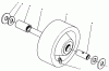 Mähdecks 30564 - Toro 62" Side Discharge Mower (SN: 300001 - 399999) (1993) Spareparts PHENOLIC WHEEL ASSEMBLY NO. 27-1050 (OPTIONAL)