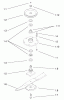 Mähdecks 30569 - Toro 62" Guardian Recycler Mower, Groundsmaster 200 Series (SN: 230000001 - 230999999) (2003) Spareparts SPINDLE AND BLADE ASSEMBLY