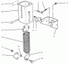 Mähdecks 30652 - Toro 52" Side Discharge Mower (SN: 590001 - 599999) (1995) Spareparts COUNTER BALANCE ASSEMBLY