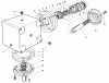 Mähdecks 30662 - Toro 62" Side Discharge Mower (SN: 390001 - 399999) (1993) Spareparts GEAR BOX ASSEMBLY