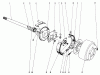 Mähdecks 30721 - Toro 72" Side Discharge Mower (SN: 100001 - 199999) (1981) Spareparts BRAKE ASSEMBLY