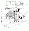 Mähdecks 30721 - Toro 72" Side Discharge Mower (SN: 100001 - 199999) (1981) Spareparts RADIATOR & HOOD ASSEMBLY