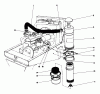 Mähdecks 30721 - Toro 72" Side Discharge Mower (SN: 300001 - 399999) (1983) Spareparts AIR CLEANER ASSEMBLY 27-7090