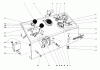 Mähdecks 30721 - Toro 72" Side Discharge Mower (SN: 300001 - 399999) (1983) Spareparts INSTRUMENT PANEL ASSEMBLY
