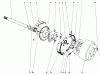 Mähdecks 30721 - Toro 72" Side Discharge Mower (SN: 500001 - 599999) (1985) Spareparts BRAKE ASSEMBLY