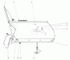 Mähdecks 30721 - Toro 72" Side Discharge Mower (SN: 500001 - 599999) (1985) Spareparts V-PLOW MODEL NO. 30750 (OPTIONAL)