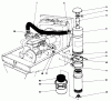 Mähdecks 30721 - Toro 72" Side Discharge Mower (SN: 700001 - 799999) (1987) Spareparts AIR CLEANER ASSEMBLY 27-7090