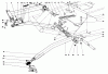 Mähdecks 30721 - Toro 72" Side Discharge Mower (SN: 700001 - 799999) (1987) Spareparts PUSH ARM ASSEMBLY