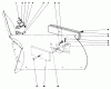 Mähdecks 30721 - Toro 72" Side Discharge Mower (SN: 700001 - 799999) (1987) Spareparts V-PLOW INSTALLATION KIT MODEL NO.30757 (OPTIONAL)