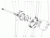 Mähdecks 30721 - Toro 72" Side Discharge Mower (SN: 80001 - 89999) (1978) Spareparts BRAKE ASSEMBLY