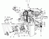Mähdecks 30721 - Toro 72" Side Discharge Mower (SN: 80001 - 89999) (1978) Spareparts ENGINE ASSEMBLY