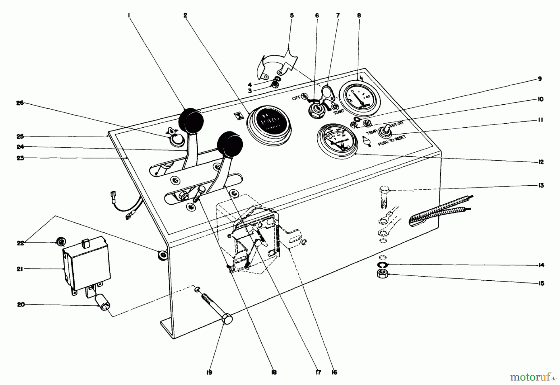  Mähdecks 30721 - Toro 72