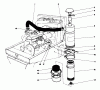 Mähdecks 30721 - Toro 72" Side Discharge Mower (SN: 80001 - 89999) (1988) Spareparts AIR CLEANER ASSEMBLY 27-7090