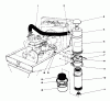 Mähdecks 30721 - Toro 72" Side Discharge Mower (SN: 900001 - 999999) (1979) Spareparts AIR CLEANER ASSEMBLY-27-7090
