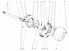 Mähdecks 30721 - Toro 72" Side Discharge Mower (SN: 900001 - 999999) (1979) Spareparts BRAKE ASSEMBLY