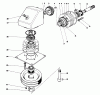 Mähdecks 30721 - Toro 72" Side Discharge Mower (SN: 900001 - 999999) (1979) Spareparts GEAR CASE ASSEMBLY-8-0909