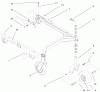 Mähdecks 30753 - Toro 52" Side Discharge Mower, GM 120 (SN: 990001 - 999999) (1999) Spareparts CARRIER FRAME ASSEMBLY