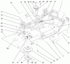 Mähdecks 30753 - Toro 52" Side Discharge Mower, GM 120 (SN: 990001 - 999999) (1999) Spareparts DECK AND SPINDLE ASSEMBLY