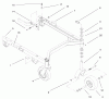 Mähdecks 30753 - Toro 52" Side Discharge Mower, GM 120 (SN: 230000001 - 230999999) (2003) Spareparts CARRIER FRAME ASSEMBLY