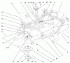 Mähdecks 30753 - Toro 52" Side Discharge Mower, GM 120 (SN: 230000001 - 230999999) (2003) Spareparts DECK AND SPINDLE ASSEMBLY