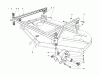 Mähdecks 30768 - Toro 52" Rear Discharge Mower (SN: 6000001 - 6999999) (1986) Spareparts CARRIER FRAME ASSEMBLY