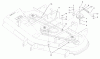 Mähdecks 74206 - Toro 52" Side Discharge Mower (SN: 890001 - 899999) (1998) Spareparts BELTS AND IDLER ASM
