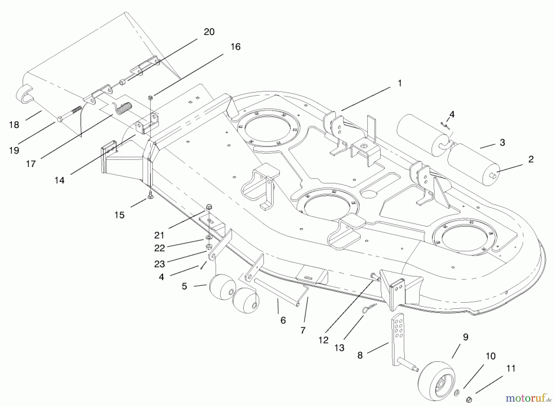  Mähdecks 78461 - Toro 52