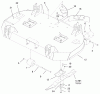 Mähdecks 78477 - Toro 48" Recycler Mower (SN: 890001 - 890522) (1998) Spareparts DECK ASM AND BLADES