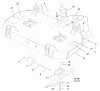 Mähdecks 78477 - Toro 48" Recycler Mower (SN: 890875 - 891695) (1998) Spareparts DECK ASM AND BLADES