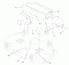 Mähdecks 78477 - Toro 48" Recycler Mower (SN: 890875 - 891695) (1998) Spareparts GEAR BOX AND COVERS