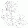 Mähdecks 78478 - Toro 60" Side Discharge Mower (SN: 210000001 - 210999999) (2001) Spareparts DRIVE AND IDLER ASSEMBLY