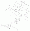 Mähdecks 78478 - Toro 60" Side Discharge Mower (SN: 210000001 - 210999999) (2001) Spareparts FOOTREST ASSEMBLY