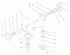 Mähdecks 78478 - Toro 60" Side Discharge Mower (SN: 790400 - 799999) (1997) Spareparts GEAR BOX ASSEMBLY NO.94-4686