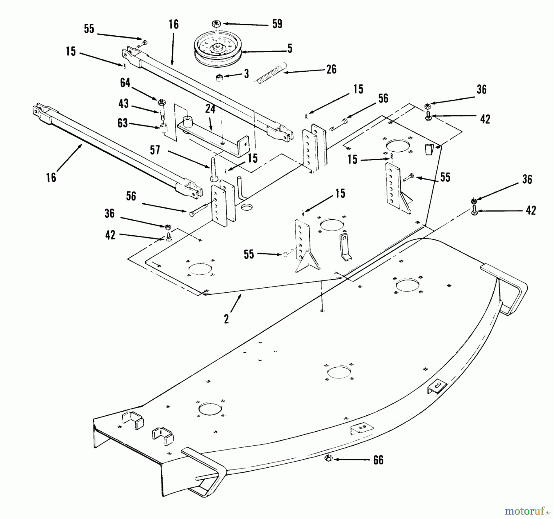  Mähdecks C5-60ZS02 - Toro 60