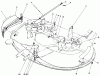 Mähdecks R5-38SY01 - Toro 38" Recycler Mower (SN: 1000001 - 1999999) (1991) Spareparts BAFFLE ASSEMBLY