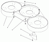 Mähdecks R5-42RY01 - Toro 42" Rear Discharge Mower (SN: 1000001 - 1999999) (1991) Spareparts BAFFLE ASSEMBLY