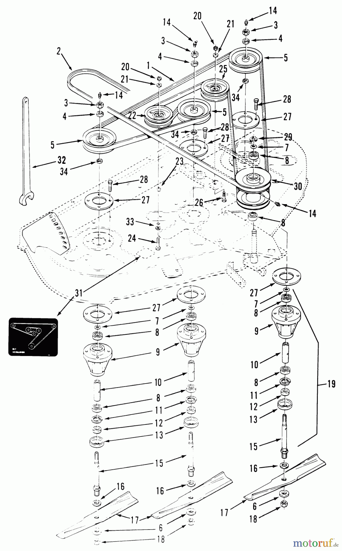  Mähdecks R5-42RY01 - Toro 42