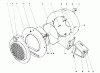 Laubbläser / Laubsauger 62933 - Toro 5 hp Lawn Blower (SN: 4000001 - 4999999) (1974) Spareparts BLOWER ASSEMBLY